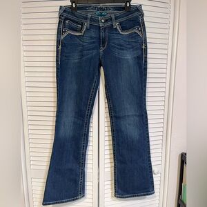 Ariat Turquoise Jeans, NWOT. Size 30R